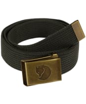 Men's Fjallraven Canvas Brass Belt 4cm - Mountain Grey