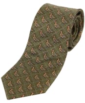 Men’s Soprano Partridge Tie - Country Green