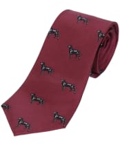 Men’s Soprano Labradors Tie - Wine