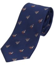 Men’s Soprano Grouse and Partridge Tie - Blue