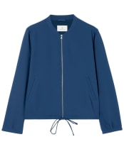 Women’s GANT Diamond G Drawstring Jacket - Marine