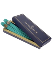 Women's Fairfax & Favor Boot Tassels - Aquamarine Suede