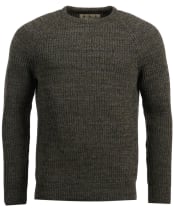 Men’s Barbour Horseford Crew Neck Sweater - Olive