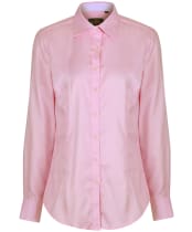 Women's Alan Paine Bromford Check Shirt - Pink