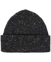 Men’s Barbour Lowerfell Donegal Beanie Hat - Charcoal