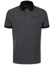 Men's Barbour Sports Polo Mix Shirt - Black