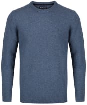 Men’s Barbour Tisbury Crew Neck Sweater - Chambray Blue