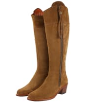 Women’s Fairfax & Favor Regina Heeled Sporting Fit Boots - Tan Suede