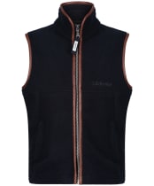 Boy’s Schoffel Little Oakham Fleece Gilet, 5-14yrs - Navy