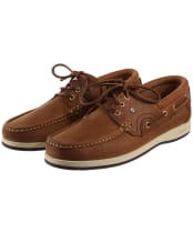 Men’s Dubarry Commodore ExtraLight® Deck Shoes - Chestnut