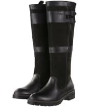 Women's Dubarry Longford Leather Boots - Black