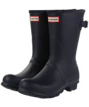 Women’s Hunter Original Back Adjustable Short Wellingtons - Navy