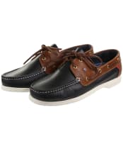 Dubarry Admirals Deck Shoes - Navy / Brown