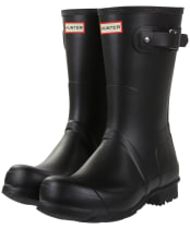 Men’s Hunter Original Short Wellington Boots - Black