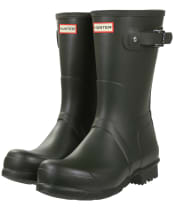 Men’s Hunter Original Short Wellington Boots - Dark Olive