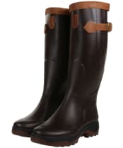 Aigle Parcours® 2 Signature Wide Fit Wellington Boots - Brown