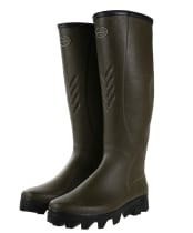 Men’s Le Chameau Ceres Jersey Lined Wellingtons - Vert Chameau