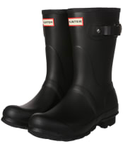 Women's Hunter Original Short Wellington Boots - Black