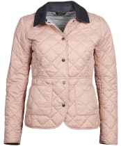 Women’s Barbour x Sam Heughan Deveron Quilted Jacket - Pale Pink