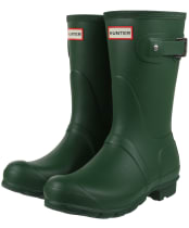 Women's Hunter Original Short Wellington Boots - Green