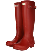 Women's Hunter Original Tall Wellington Boots - Military Red