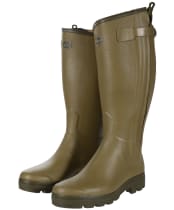 Men's Le Chameau Chasseur Wellington Boots - 46cm Calf - Green (Vert Vierzon)