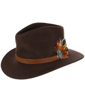 Alan Paine Richmond Felt Hat - Brown