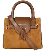 Women’s Fairfax & Favor Mini Windsor Handbag - Tan Suede