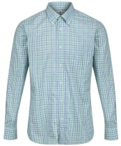 Men’s Alan Paine Goldthorpe Shirt - Green Check