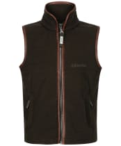 Boy’s Schoffel Little Oakham Fleece Gilet, 5-14yrs - Dark Olive
