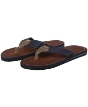 Men’s Barbour Toeman Beach Sandals - Navy
