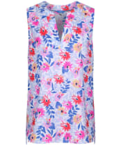 Women’s Joules Juliette Top - White Multi Floral