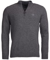 Men’s Barbour Tisbury Half Zip Sweater - Grey