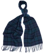 Barbour Tartan Lambswool Scarf - Black Watch