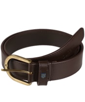 Men’s Dubarry Porthall Leather Belt - Brown