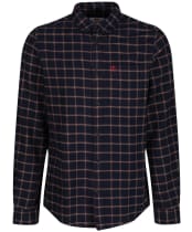 Men’s Fjallraven Övik Flannel Shirt - Dark Navy