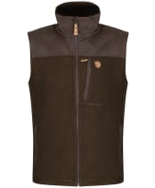 Men’s Fjallraven Buck Fleece Vest - Dark Olive