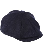 Dubarry Collins Baker Boy Tweed Cap - Midnight