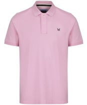 Men's Crew Clothing Classic Pique Polo Shirt - Classic Pink