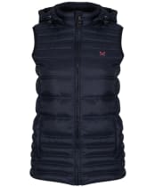 Women's Crew Clothing Quilted Lightweight Gilet - Dark Navy