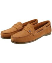 Women's Dubarry Belize Slip-on Deck Shoes - Caramel