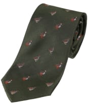 Men's Soprano Partridge Tie - Green