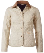 Barbour Ladies Summer Liddesdale Jacket - Pearl | Navy