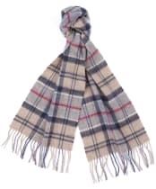 Barbour Tartan Merino Cashmere Wool Scarf - New Dress Tartan