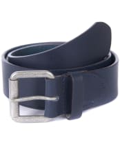 Barbour Allaton Leather Belt - Navy