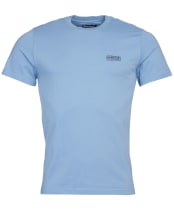 Men's Barbour International Small Logo Tee - Powder Blue