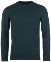 Men's Barbour Tisbury Crew Neck Sweater - Dark Aqua