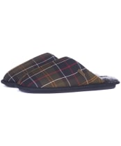 Men’s Barbour Young Mule Slippers - Classic Tartan