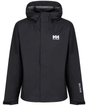 Men's Helly Hansen Seven J Waterproof Jacket - Black