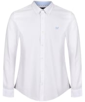 Men’s Crew Clothing Slim Oxford Shirt - White